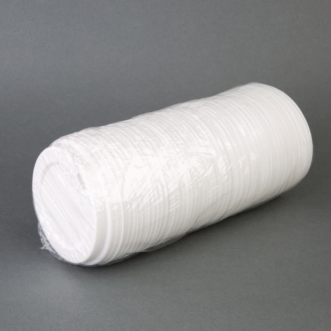 Fiesta Recyclable Coffee Cup Lids White 340ml / 12oz & 455ml / 16oz (1000 Pack)
