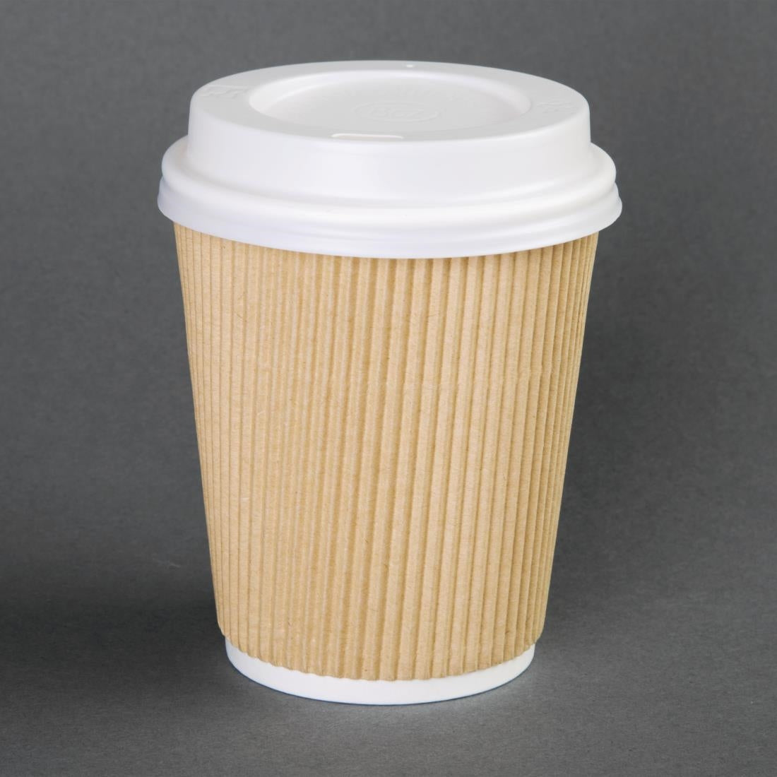 Fiesta Recyclable Coffee Cup Lids White 340ml / 12oz & 455ml / 16oz (1000 Pack)