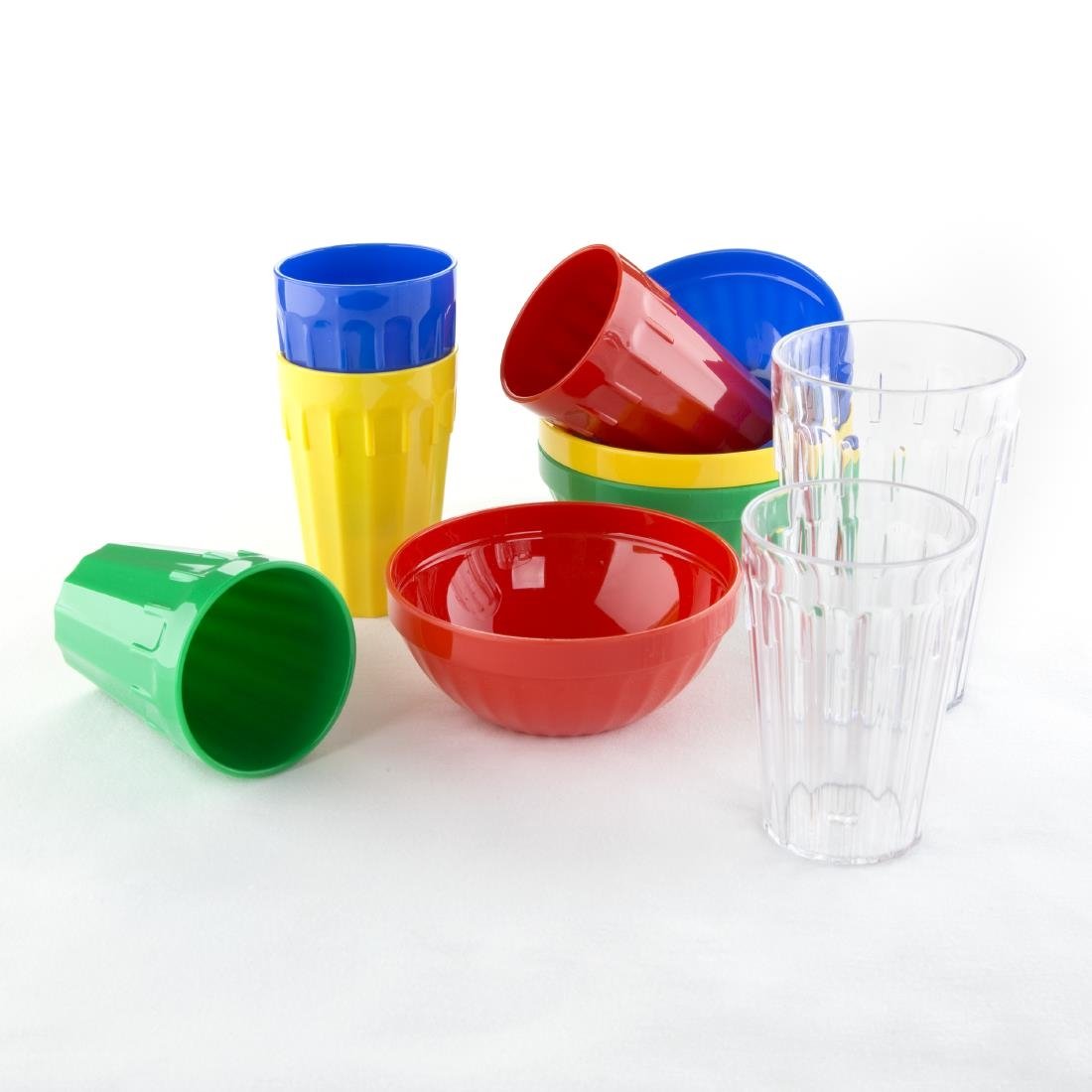 Olympia Kristallon Polycarbonate Tumblers 253.8ml (12 pack)