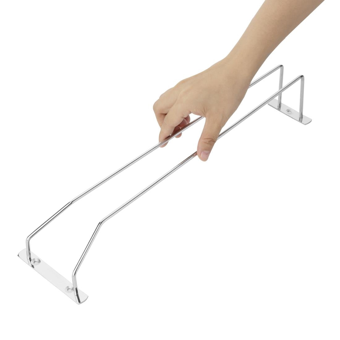 Olympia Wine Glass Rack Chrome 406mm