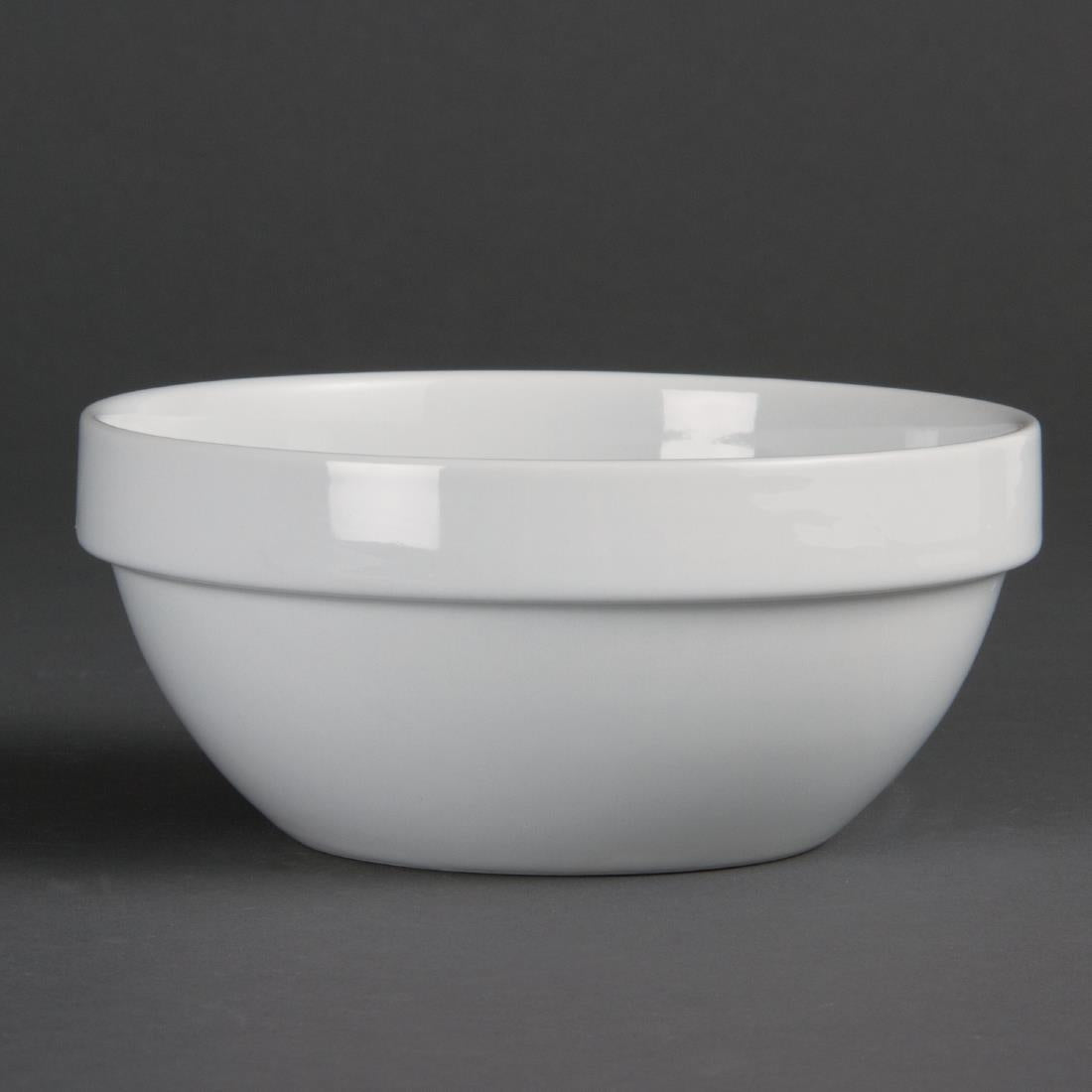 Olympia Whiteware Cereal Bowls 145mm 540ml (12 Pack)