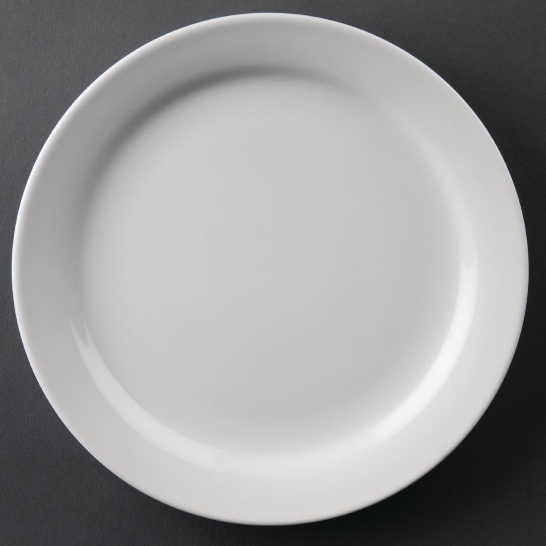 Olympia Athena Narrow Rimmed Plates 165mm/6 1/2" (12 Pack)