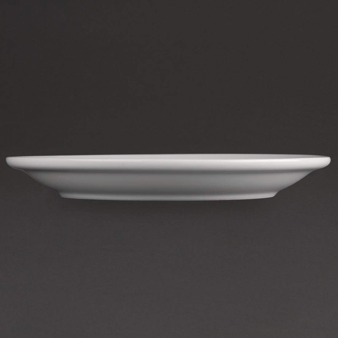 Olympia Athena Narrow Rimmed Plates 165mm/6 1/2" (12 Pack)