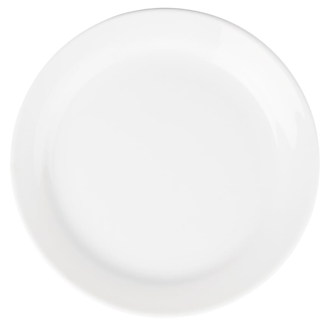 Olympia Athena Narrow Rimmed Plates 165mm/6 1/2" (12 Pack)