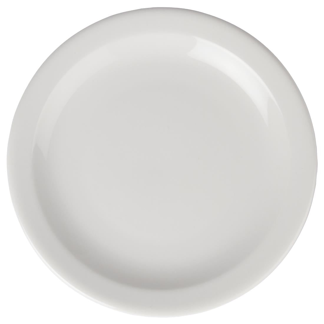 Olympia Athena Narrow Rimmed Plates 205mm/8" (12 Pack)