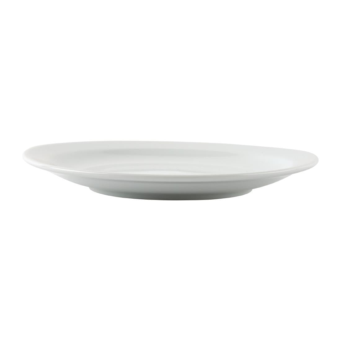 Olympia Athena Narrow Rimmed Plates 205mm/8" (12 Pack)