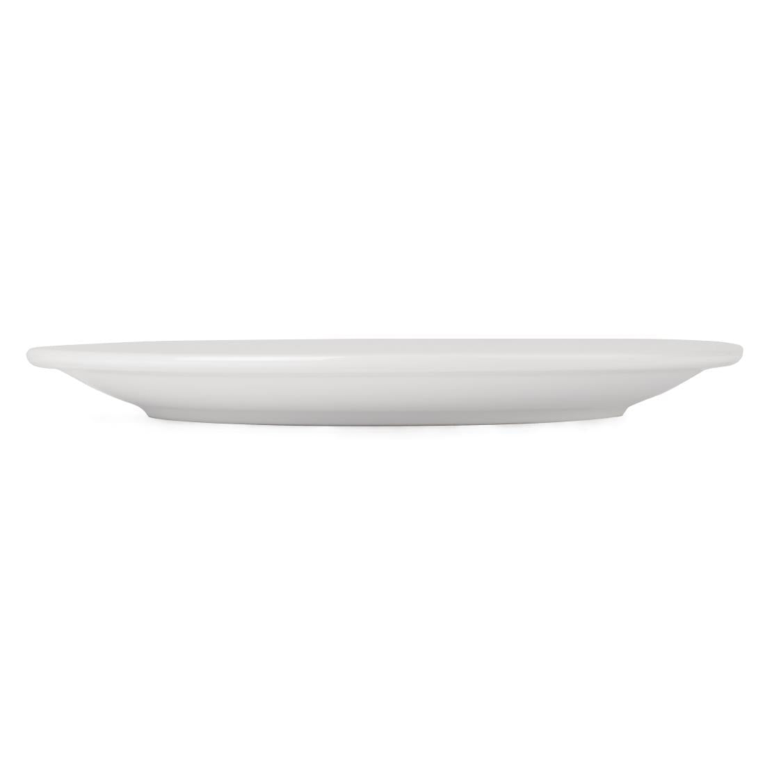 Olympia Athena Narrow Rimmed Plates 226mm/9" (12 Pack)