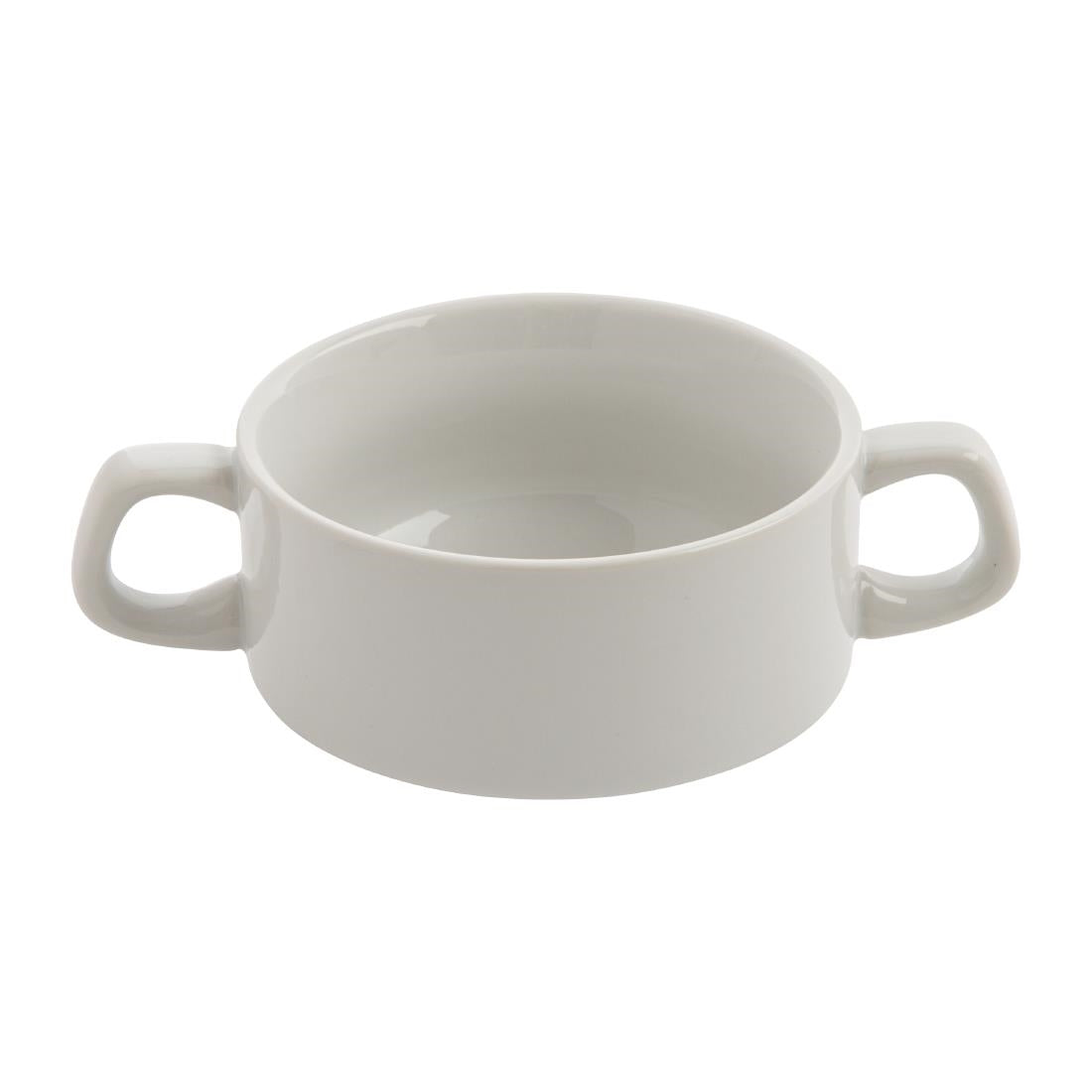 Olympia Athena Stacking Soup Bowls 160mm/4 1/4" 290ml (12 Pack)