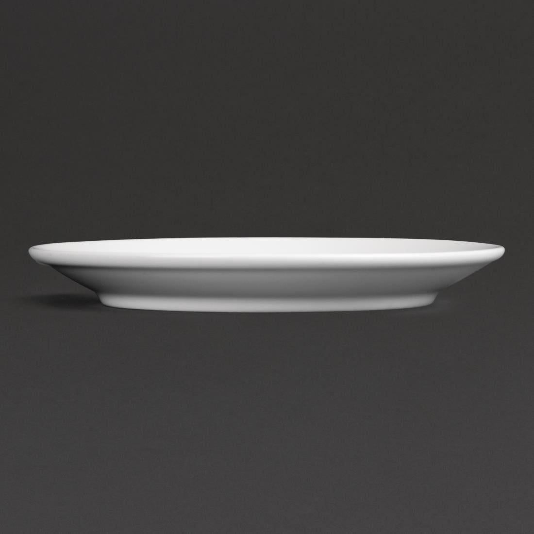 Royal Porcelain Classic White Coupe Plates 150mm (12 pack)