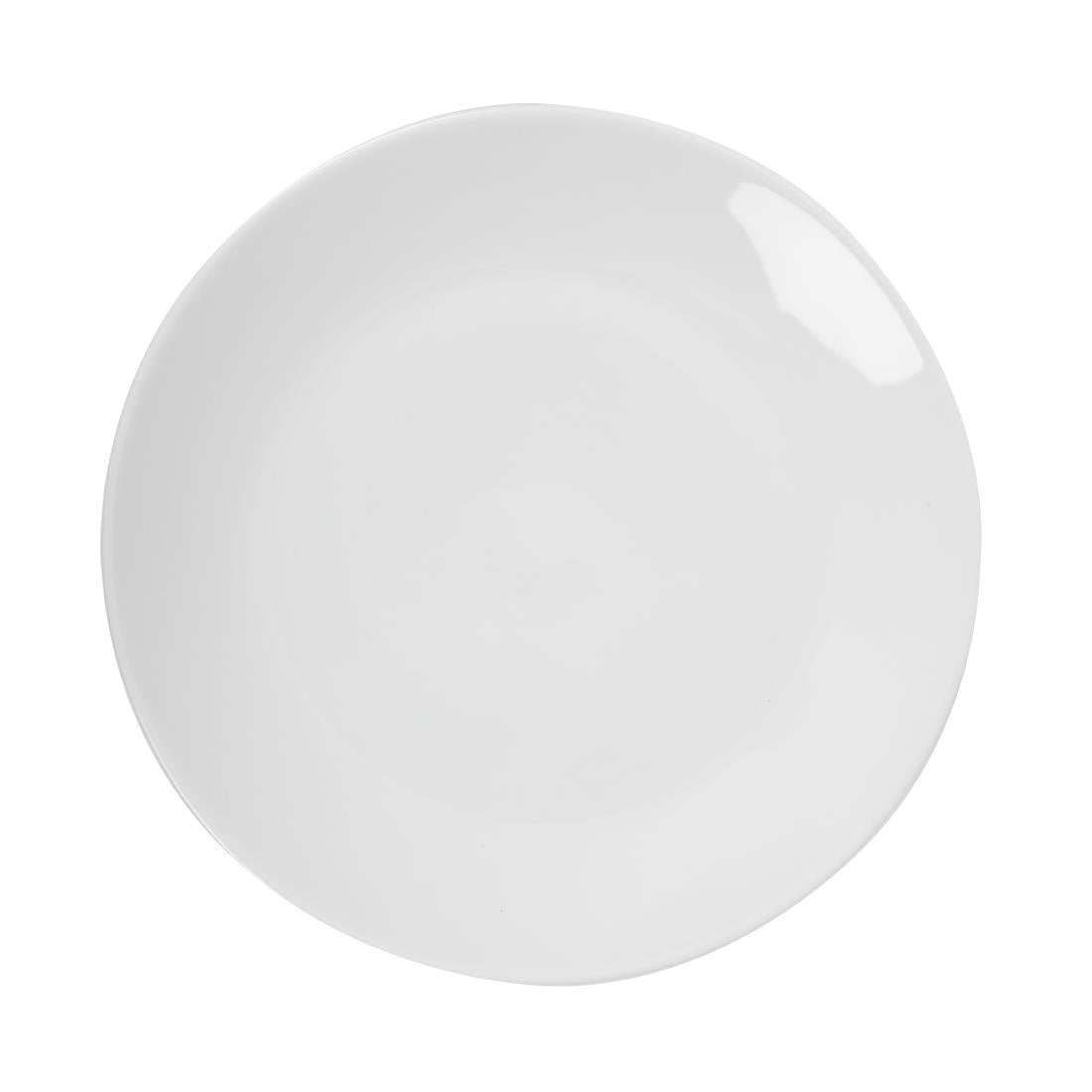 Royal Porcelain Classic White Coupe Plates 210mm (12 pack)