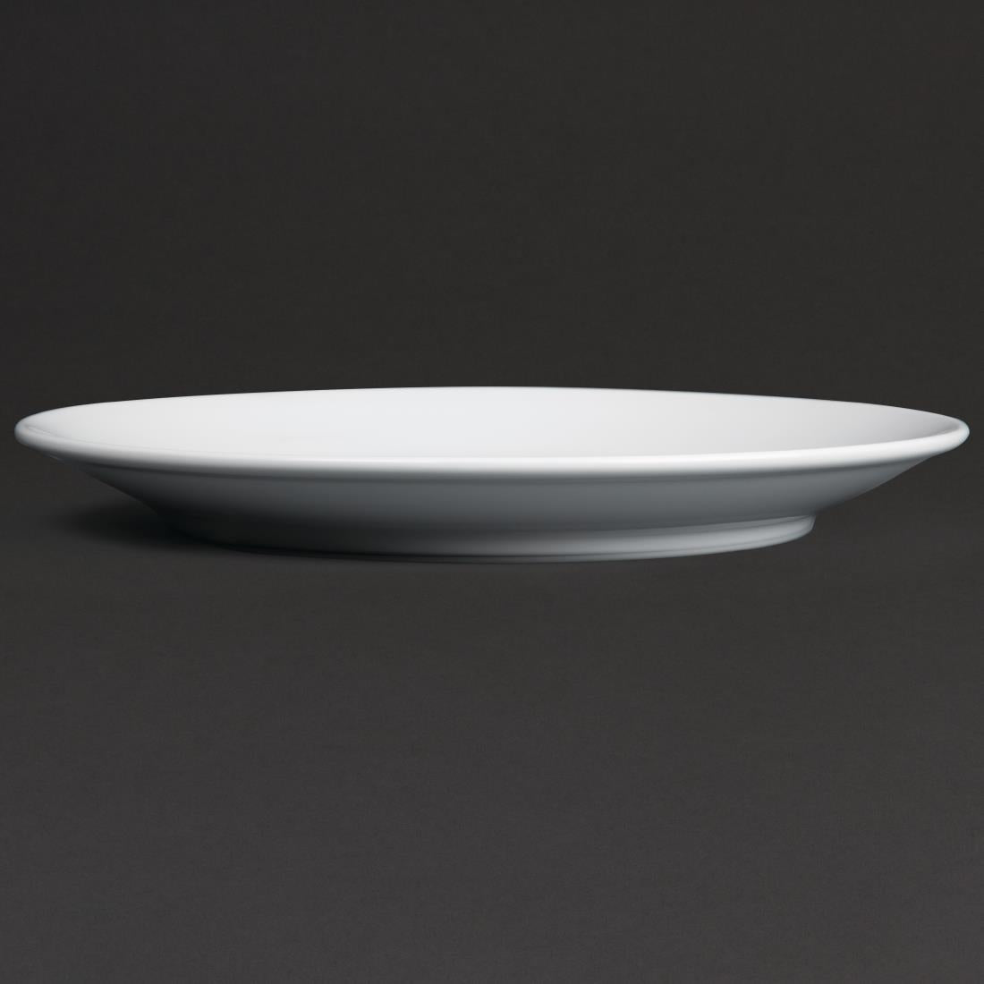 Royal Porcelain Classic White Coupe Plates 260mm (12 pack)