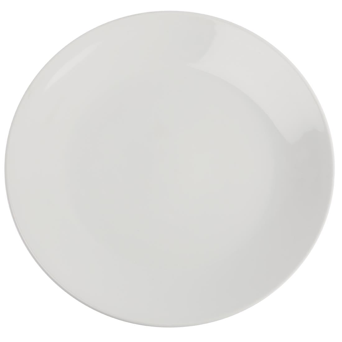 Royal Porcelain Classic White Coupe Plates 260mm (12 pack)