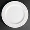 Royal Porcelain Classic White Wide Rim Plates 260mm - Pack of 12