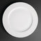 Royal Porcelain Classic White Wide Rim Plates 310mm - Pack of 12