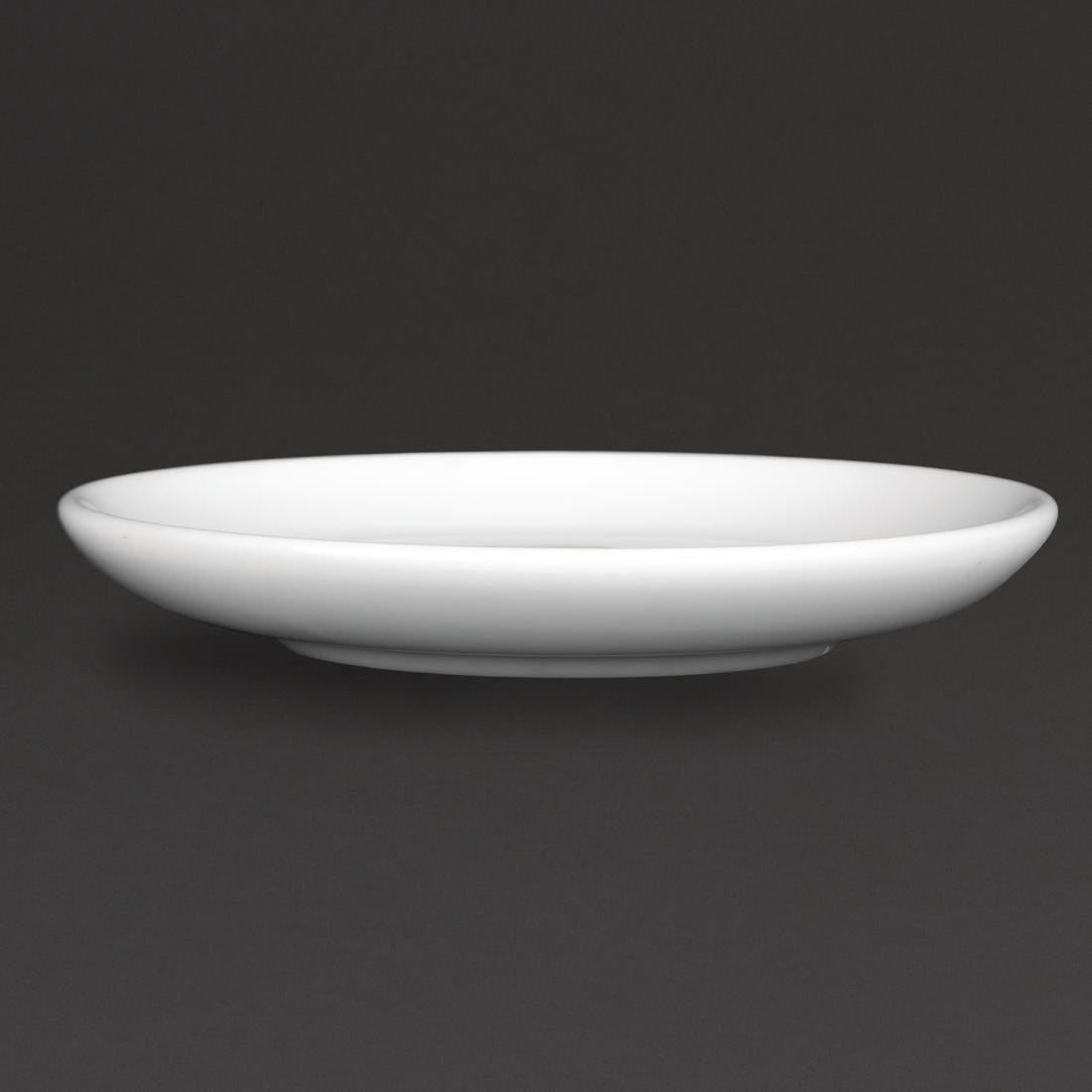 Royal Porcelain Classic White Breakfast Saucers 160mm (12 pack)