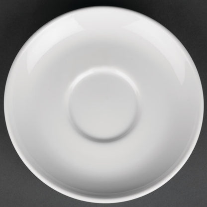 Royal Porcelain Classic White Breakfast Saucers 160mm (12 pack)