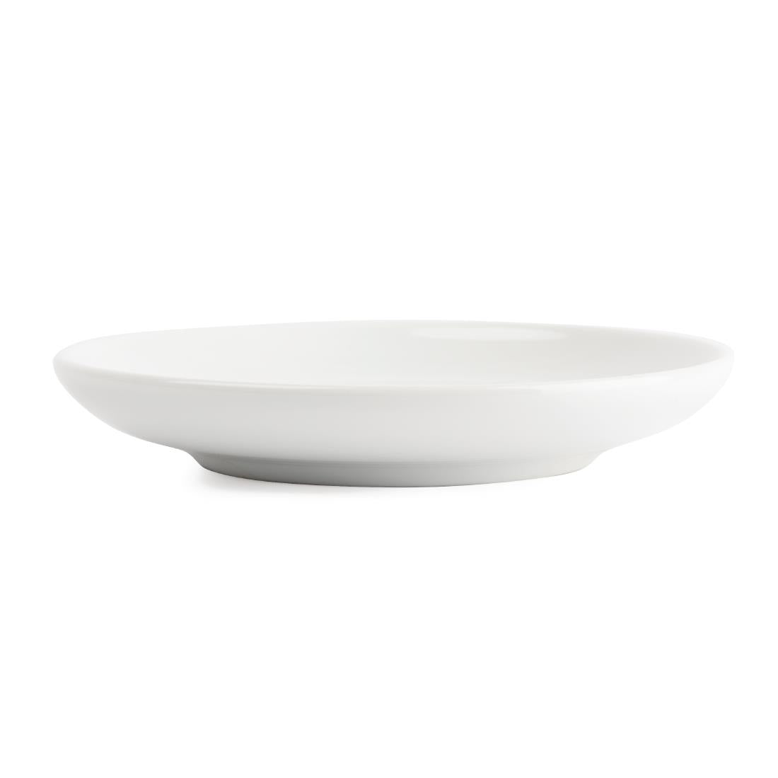 Royal Porcelain Classic White Espresso Cups Saucer 125mm (12 pack)