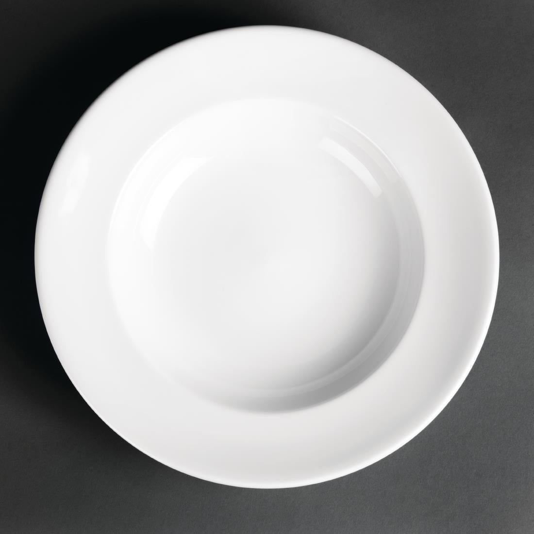 Royal Porcelain Classic White Pasta Plates 260mm (12 pack)