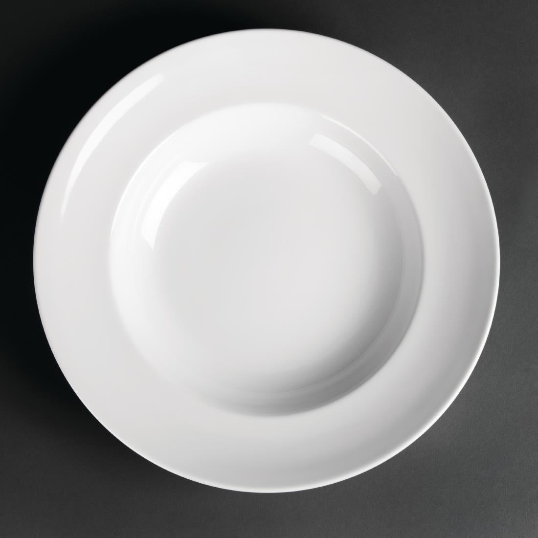 Royal Porcelain Classic White Pasta Plates 300mm (12 pack)