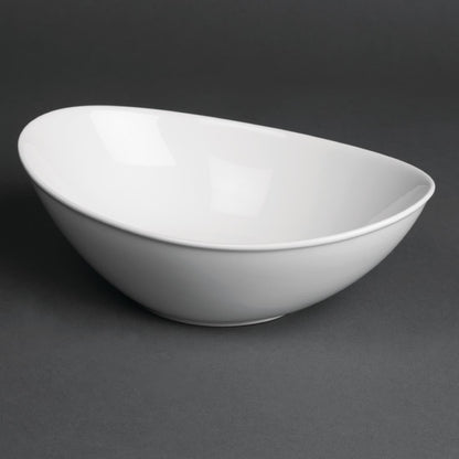 Royal Porcelain Classic White Salad Bowls 200mm (6 pack)