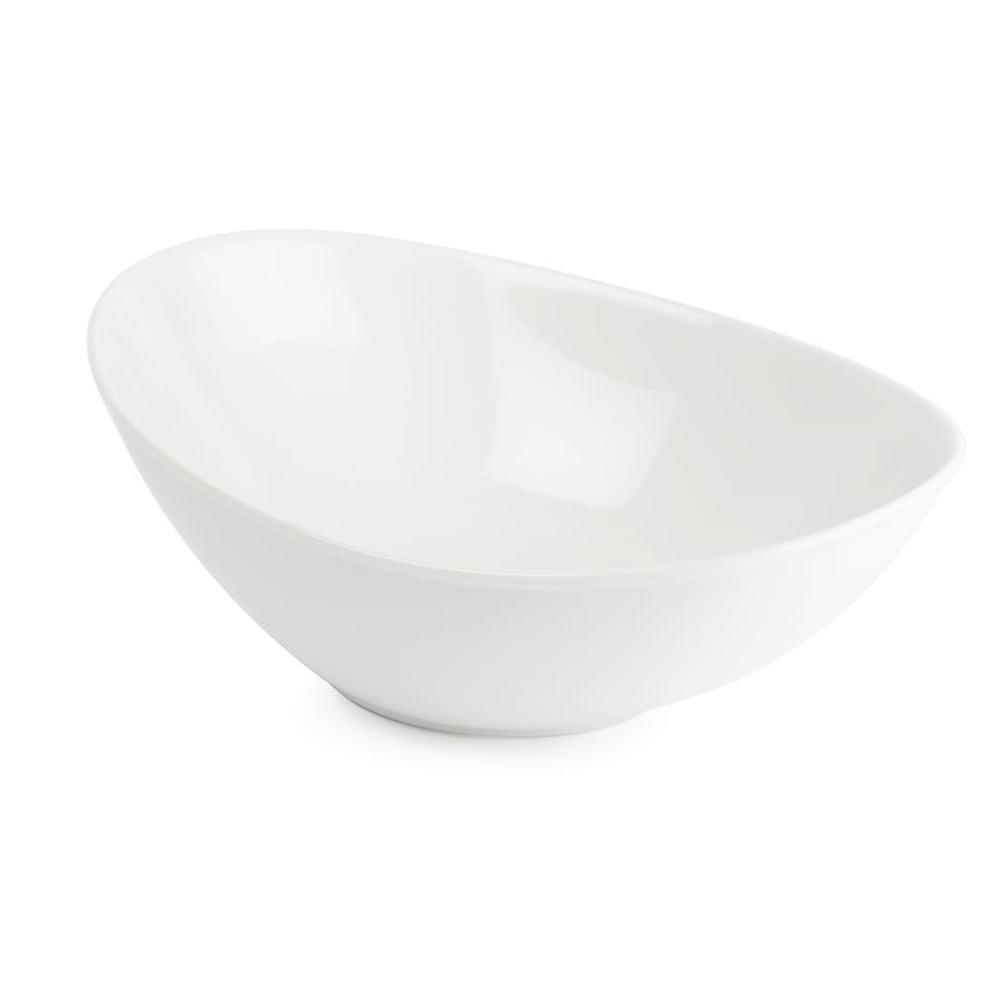 Royal Porcelain Classic White Salad Bowls 200mm (6 pack)