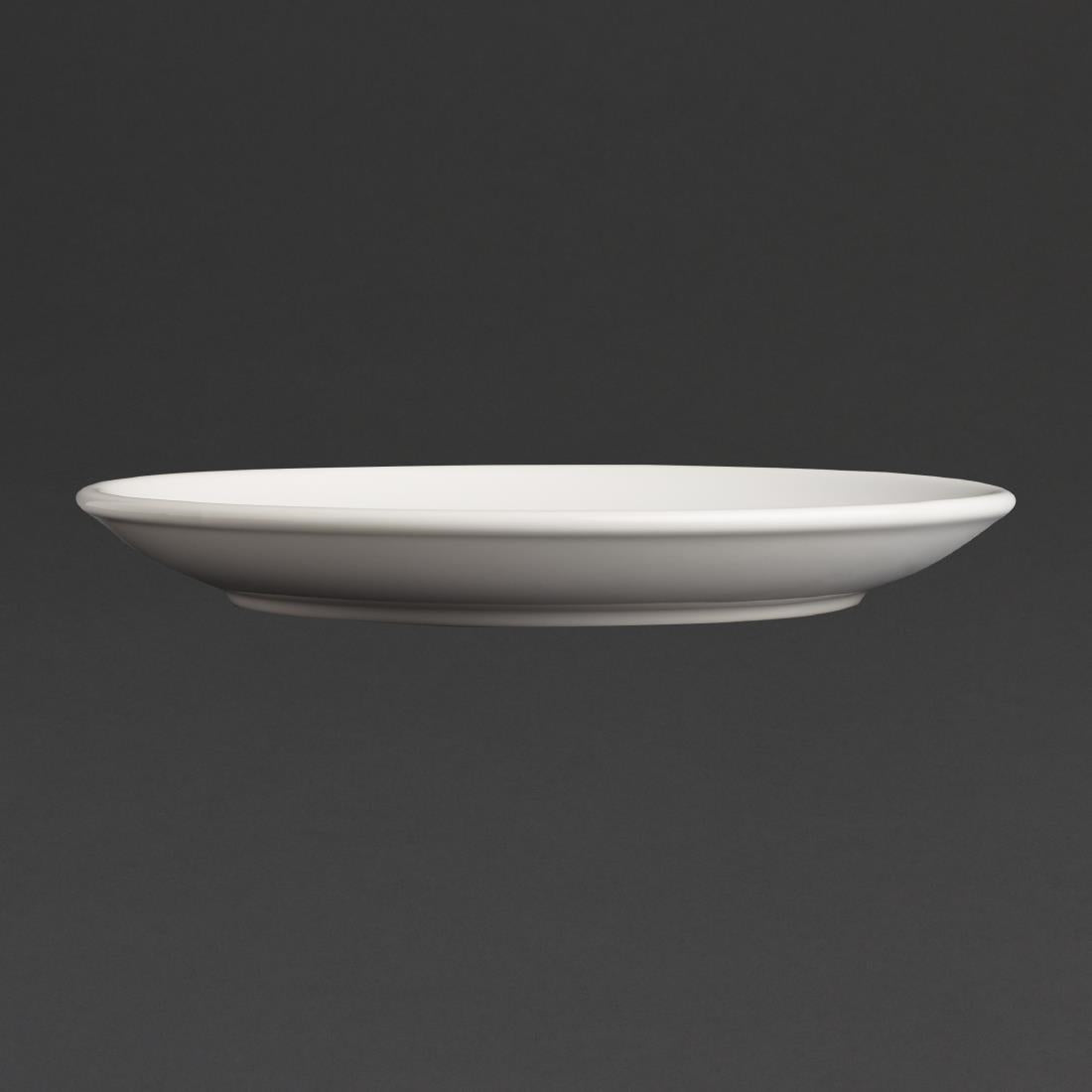 Olympia Cafe Coupe Plates White 205mm 8" (12 Pack)