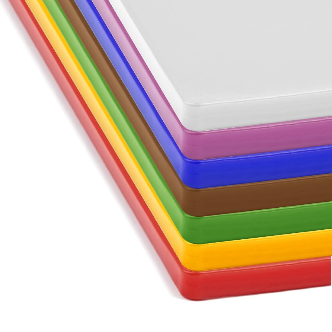 Hygiplas Low Density Chopping Boards Set 450x300x20mm (7 pack)
