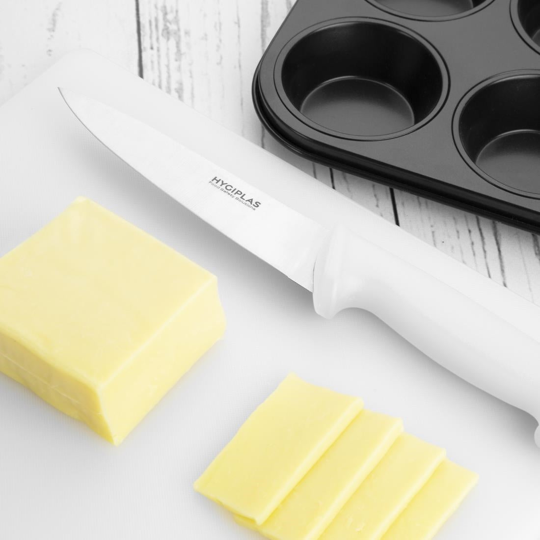 Hygiplas High Density Antibacterial Chopping Board Set 450x305x10mm (7 pack)