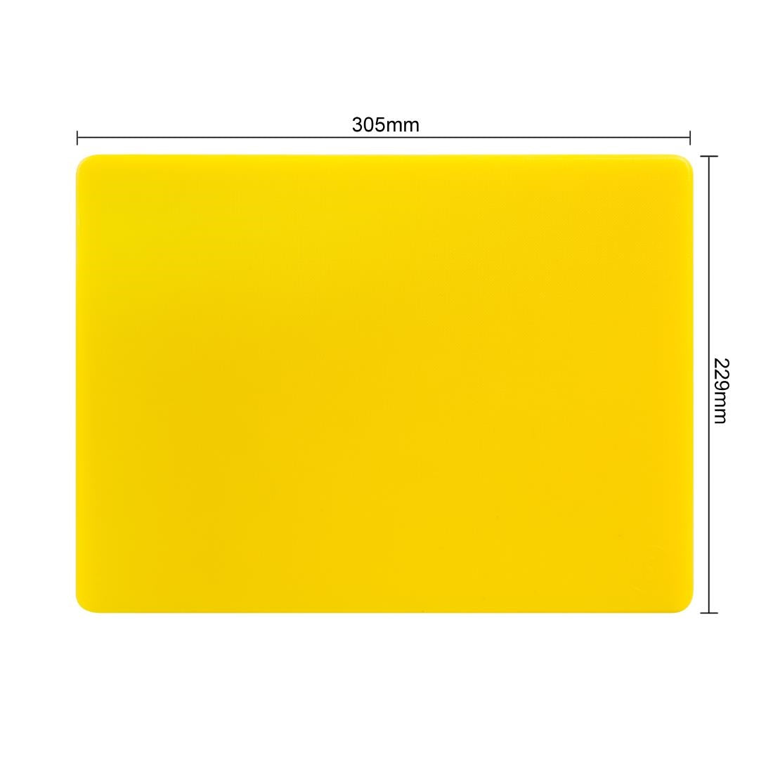 Hygiplas Low Density Chopping Board Set Small 305x229x12mm (7 pack)