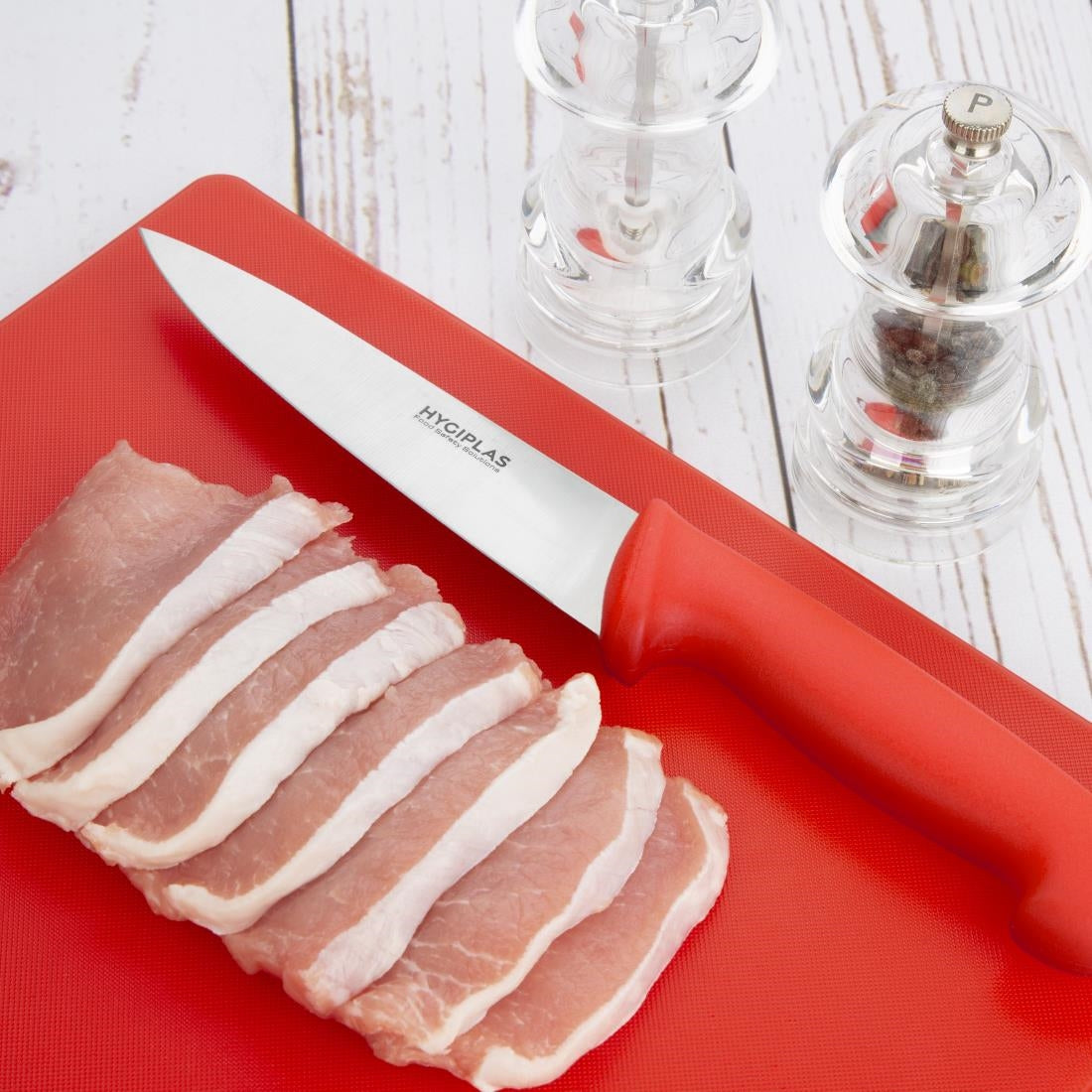 Hygiplas High Density Chopping Board Set Small 305x229x12mm (7 pack)