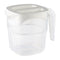 Araven White Polypropylene Jug 1Ltr 34oz