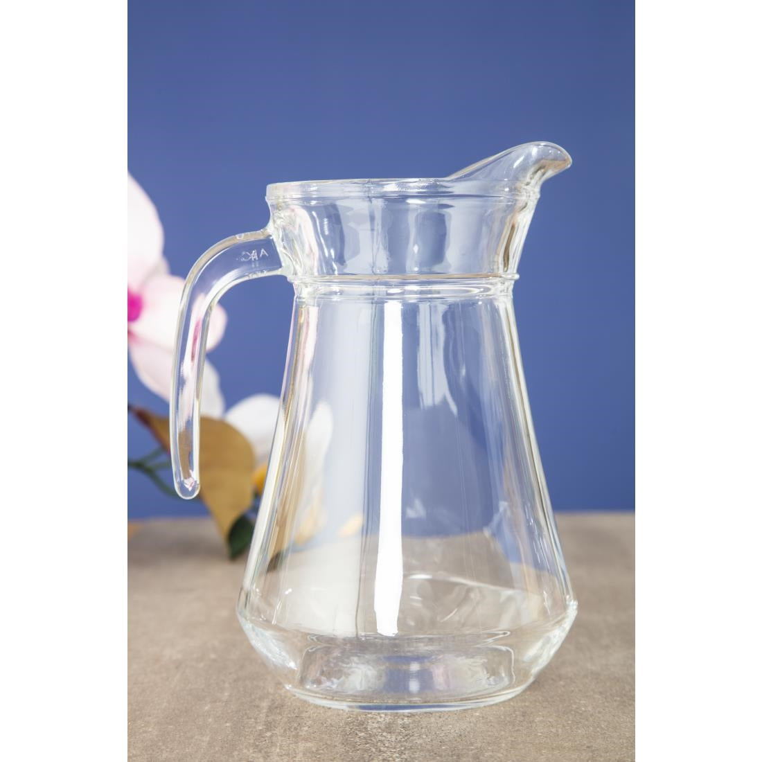 Arcoroc Glass Jugs 1Ltr (Pack of 6)