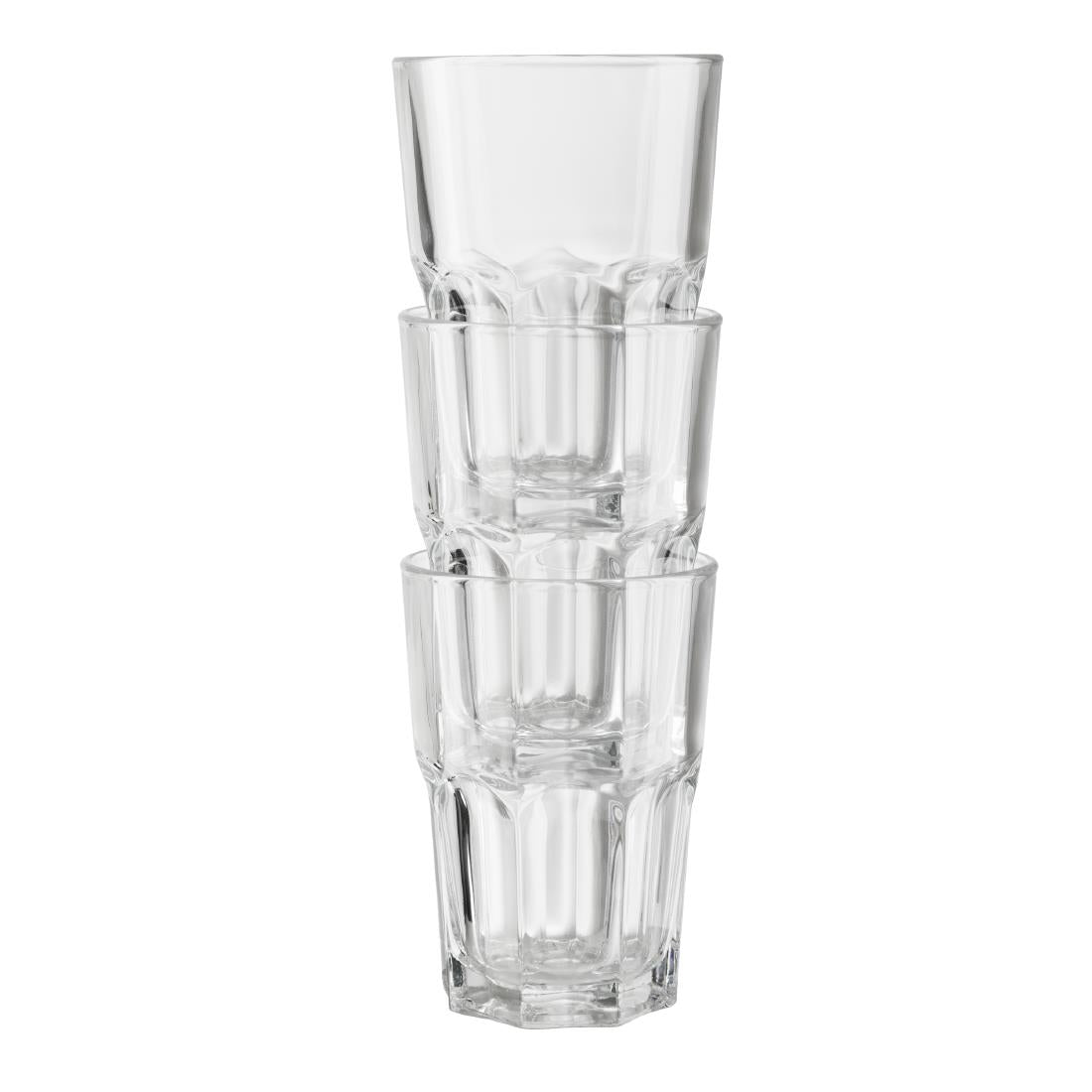 Arcoroc Granity Hi Ball Glasses 350ml (Pack of 48)