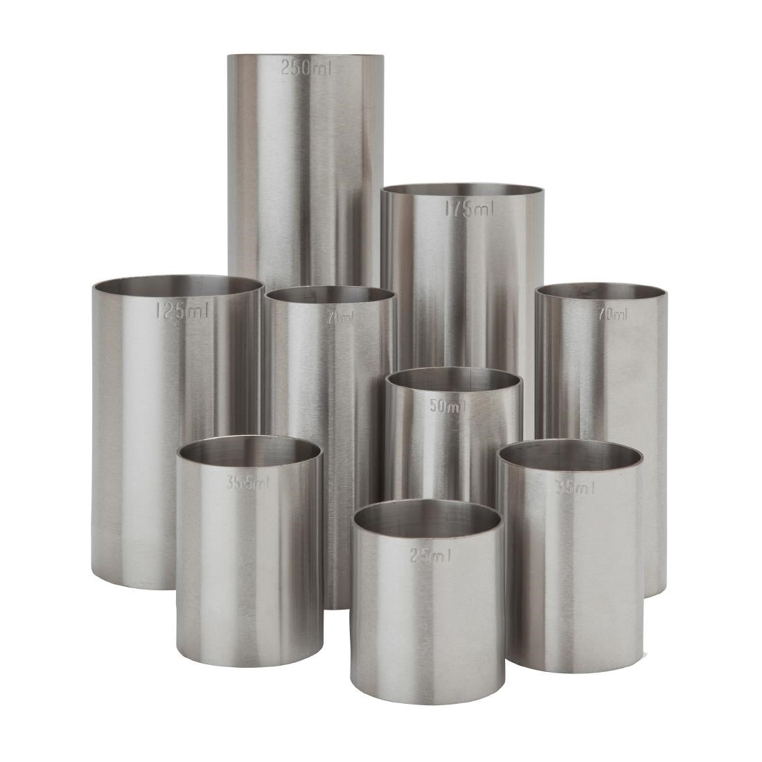 Beaumont Stainless Steel Thimble Measure CE Marked 200ml