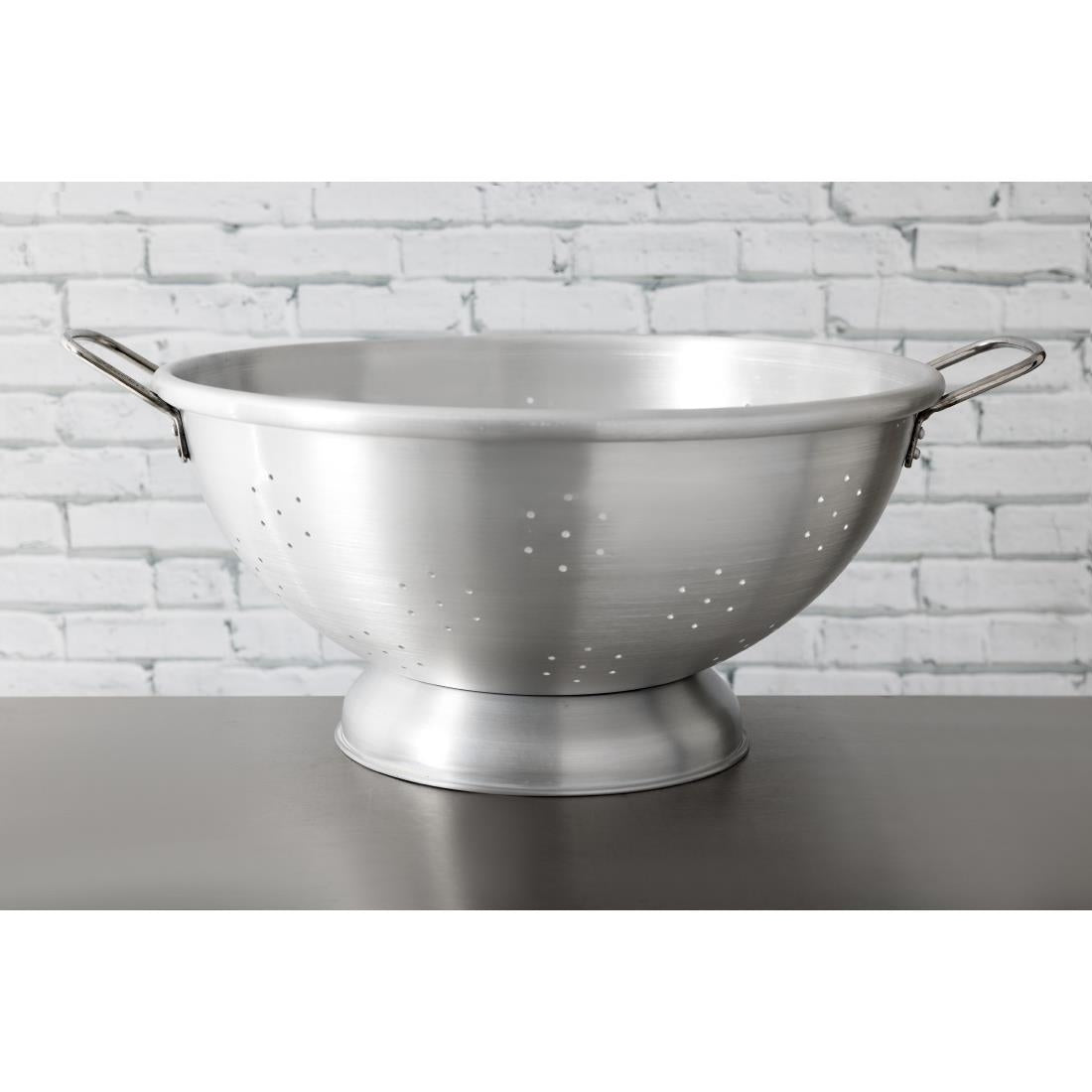 Double-Handled Aluminium Colander 18.5"