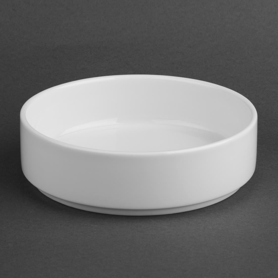 Olympia Whiteware Stacking Bowls 152mm/6" (6 Pack)