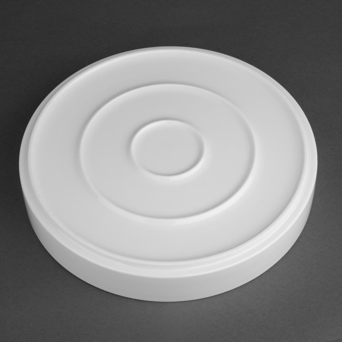 Olympia Whiteware Stacking Bowls 270mm/10 2/3" (4 Pack)