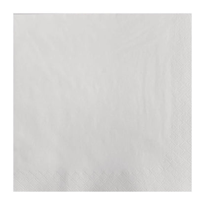 Fasana Lunch Napkin White 33x33cm 2ply 1/4 Fold (1500 Pack)