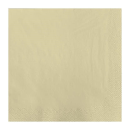 Fasana Lunch Napkin Crème 33x33cm 2ply 1/4 Fold (1500 Pack)