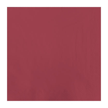 Fasana Lunch Napkin Bordeaux 33x33cm 2ply 1/4 Fold (1500 Pack)
