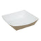 Colpac Compostable Kraft Food Trays Medium 148mm - Pack of 500