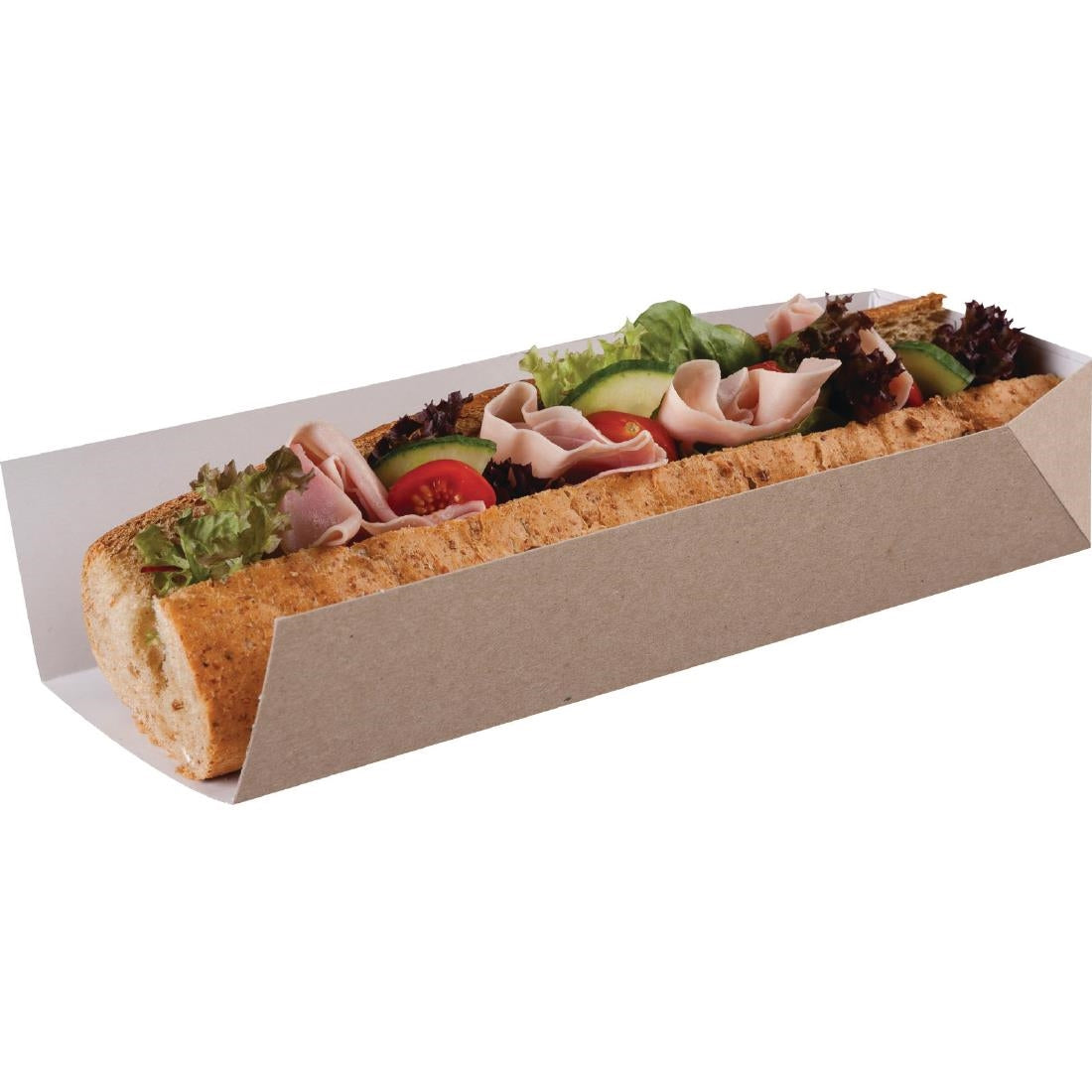 Colpac Compostable Open-Ended Food Trays 250mm (500 pack)
