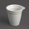 Olympia Whiteware Bistro Milk Jug White 42ml - Pack of 12