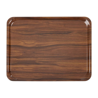 Cambro Tray Capri Rectangle Walnut 270x380mm