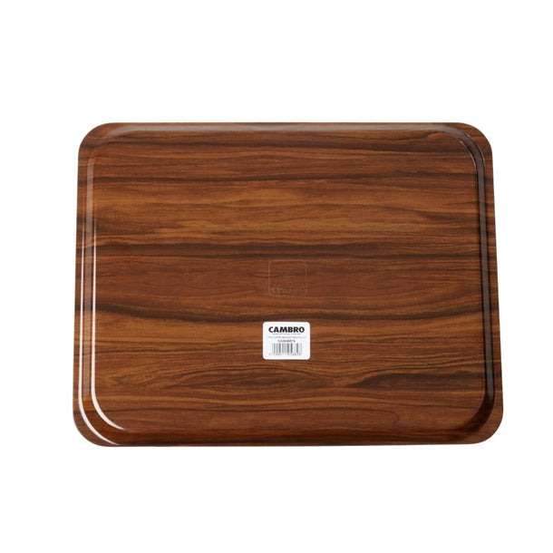 Cambro Tray Capri Rectangle Walnut 270x380mm