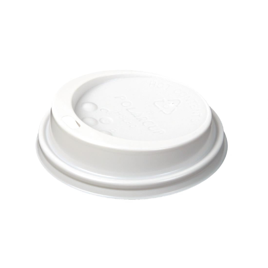 White Lid To Fit 225ml Huhtamaki Hot Cup (1000 Pack)