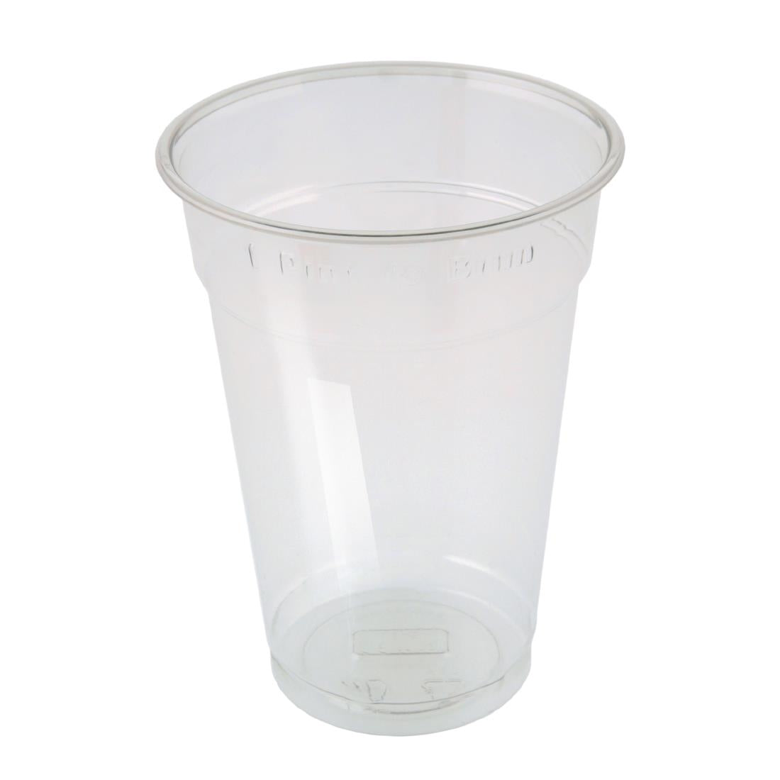 Huhtamaki Disposable Pint to Brim Tumblers UKCA CE Marked (500 Pack)
