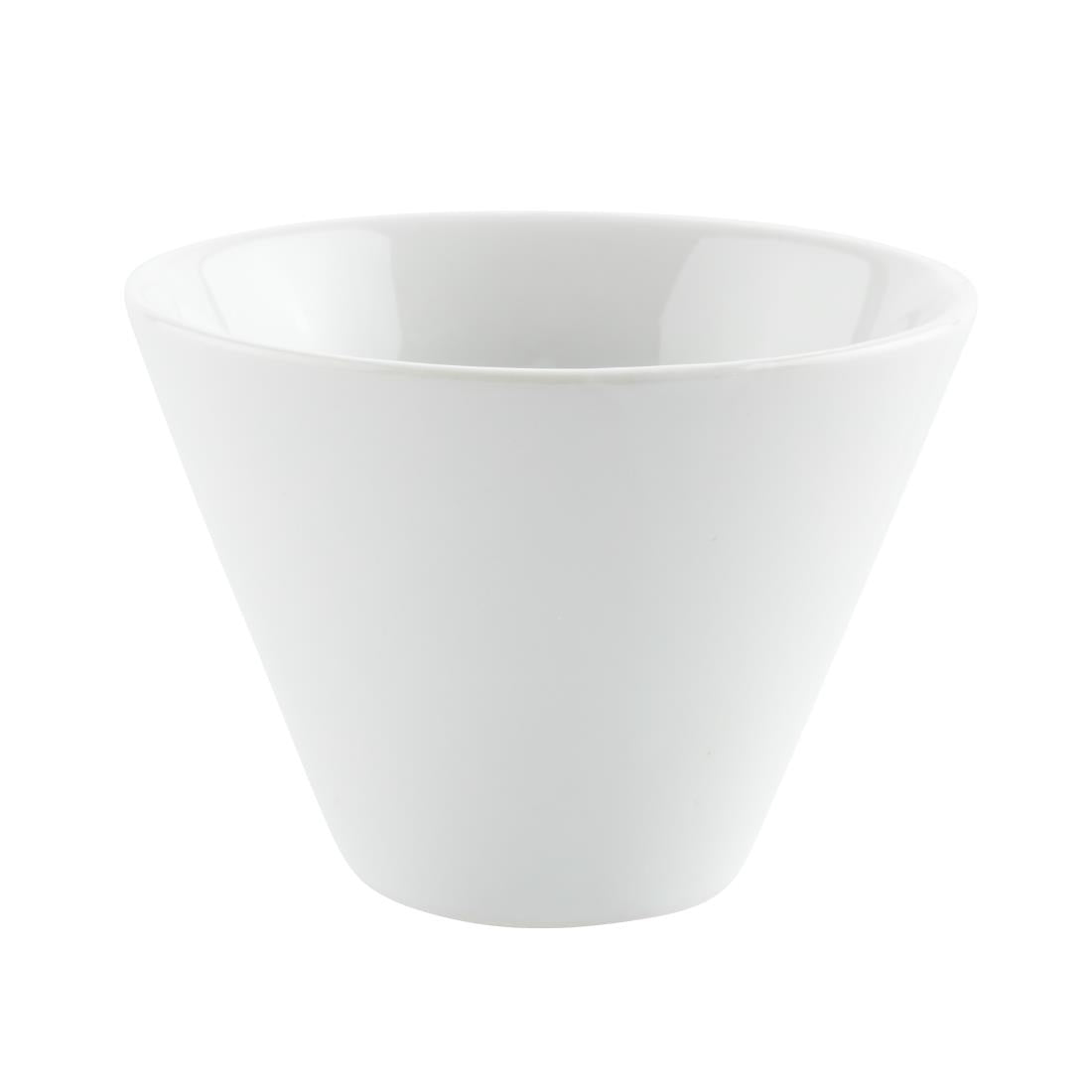 Olympia Whiteware Conical Ramekin White 110mm (6 pack)