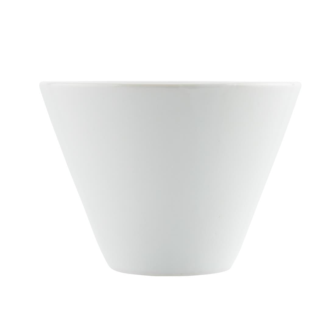 Olympia Whiteware Conical Ramekin White 110mm (6 pack)
