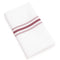 Tonrose Bistro Table Napkins Burgundy Stripe - Pack of 10